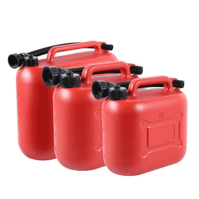 5/10/20L vermelho proteção ambiental engrossado com óleo de plástico antiestático à prova de explosão de escala Jerry Can