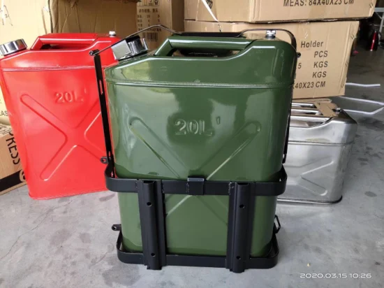 20L 10L estilo europeu e americano Jerry Can lata de gasolina para vender