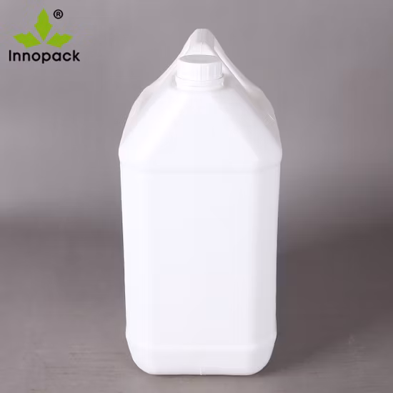 5L 10 Litros 20L 25L Lata de água de plástico Jerry Lata de plástico para embalagem de óleo Tambor de óleo de motor