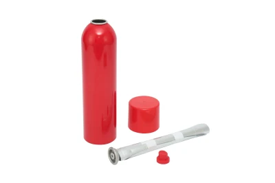 Garrafa de spray de aerossol personalizada de alta qualidade por atacado Extintor de incêndio de alta pressão Latas de aerossol de alumínio Vendas diretas da fábrica
